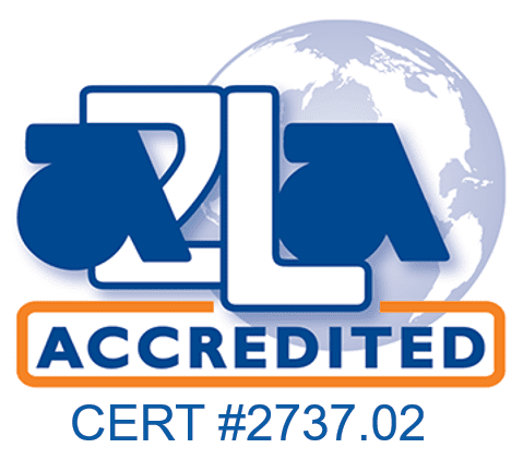 A2LA Cert #2737.02