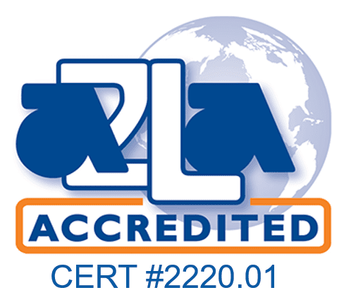 A2LA Cert #2220.01